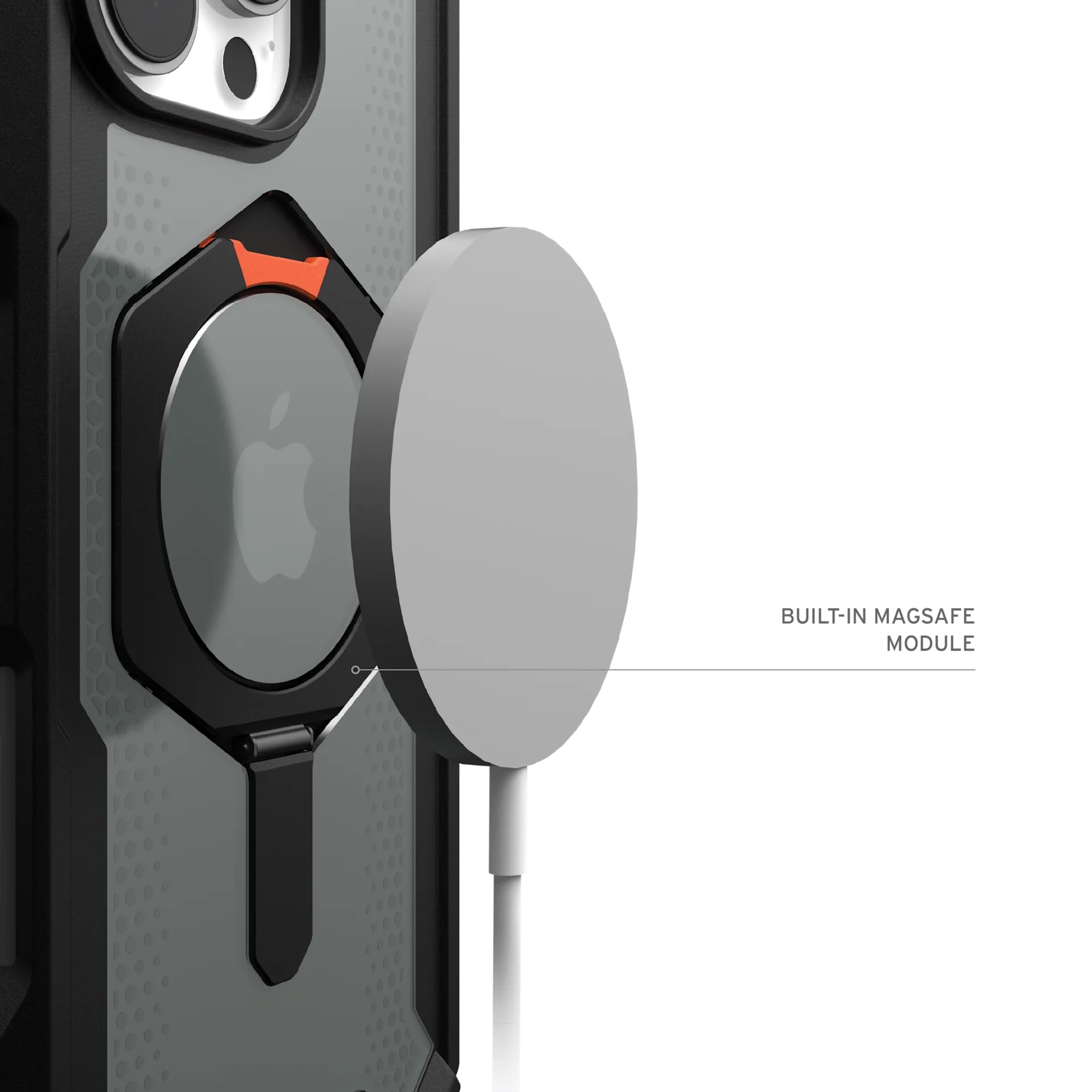 iPhone 16 Pro: UAG Plasma XTE (Gray/orange)