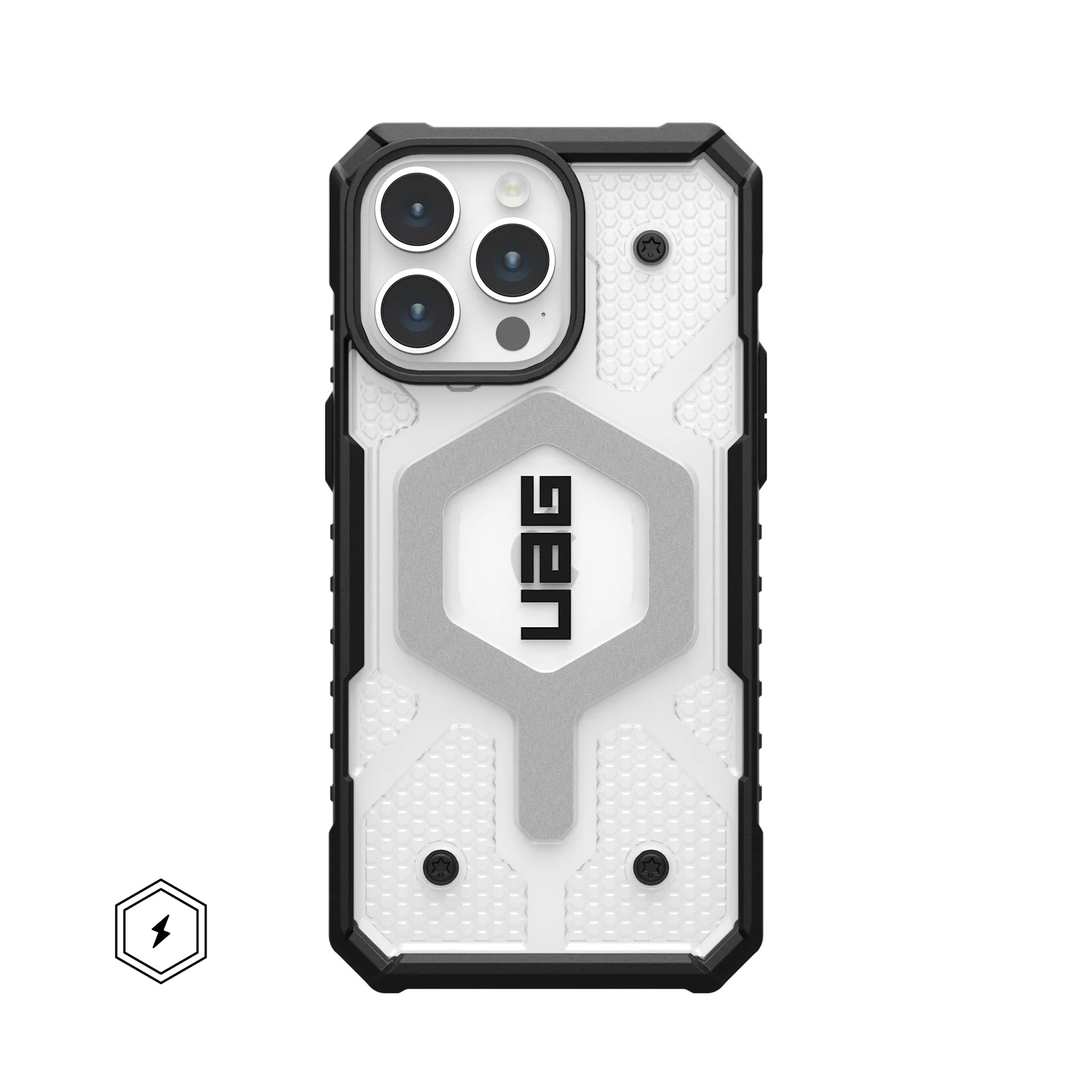 iPhone 15 Pro: UAG Pathfinder for MagSafe (Clear)