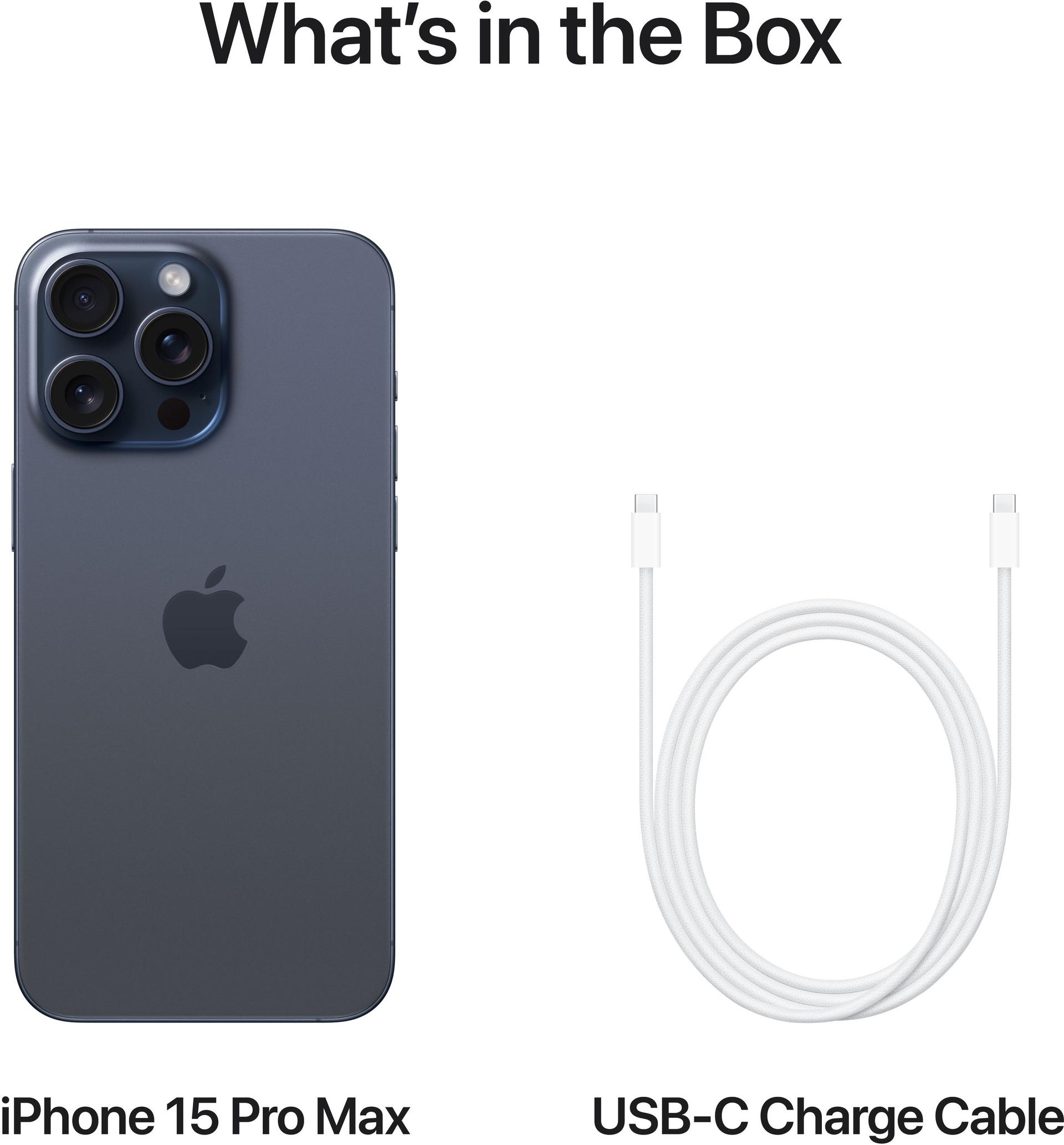 (No.5853) iPhone 15 Pro 256GB Blauw Titanium **A -Grade**