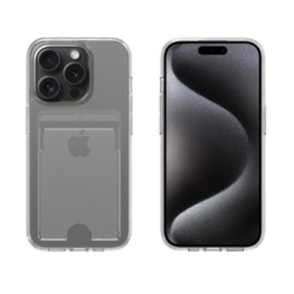 iPhone  15 Pro NOVANL Shockshield Backcover & Cardholder