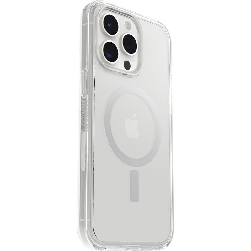 iPhone 15 Pro Max: Otterbox-Symmetry met Magsafe (Transparant)
