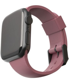 Apple Watch 42/44/45 mm: UAG [U] DOT Band Rose Silicone