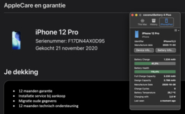 (No.6478) iPhone 12 Pro 256GB Pacific Blue  **A/B-Grade**