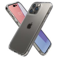 iPhone 14 Pro Max: Spigen Ultra Hybrid case (clear)