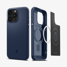 iPhone 16 Pro Max: Spigen Mag Armor (MagFit)case (Navi Blue)