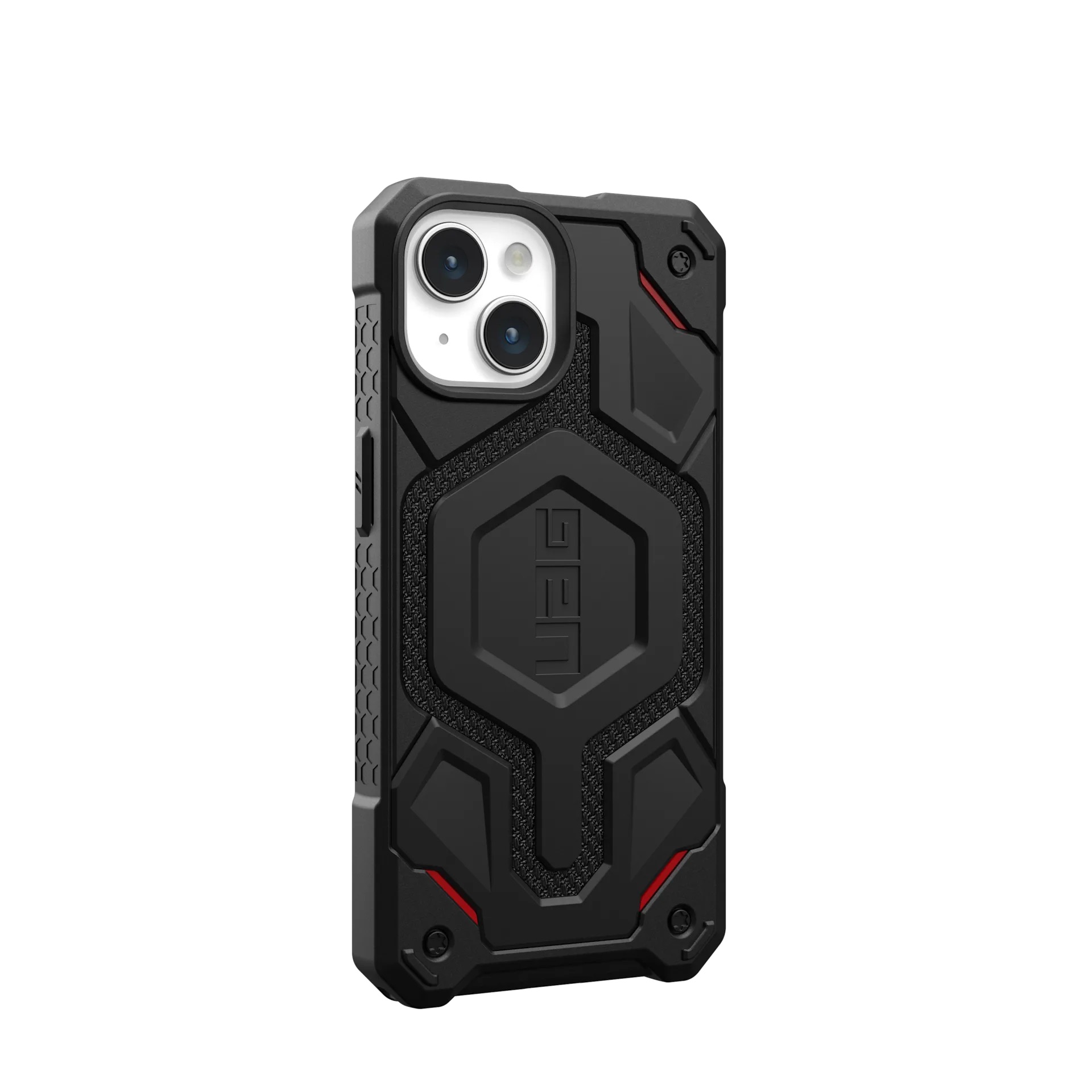 iPhone 15 : UAG Monarch Pro Kevlar met magsafe series (black)