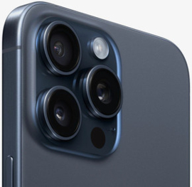 (No.6823) iPhone 15 Pro 128GB Blue Titanium **A-Grade**
