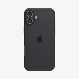 iPhone 16: Spigen Ultra Hybrid case (Black)