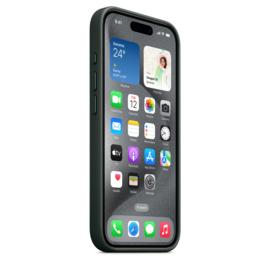 FineWoven case voor iPhone 15 Pro Max met Magsafe (Evergreen)
