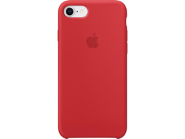 iPhone 7 / 8 / SE (2020): Liquid Silicone case (Red)