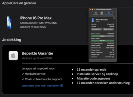 (No.6417) iPhone 16 Pro Max 256GB Naturel Titanium **A-Grade**