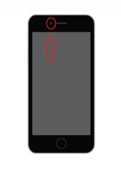 iPhone 6 Plus reparatie: Vervangen voorcamera + proximity sensor