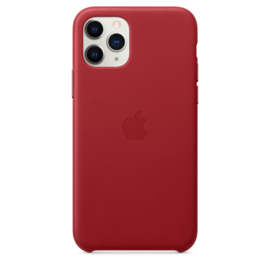 iPhone 11 Pro: leather case (Product)Red