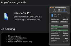 (No.6030) iPhone 12 Pro 128GB Graphite  **B-Grade**