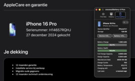 (No.6824) iPhone 16 Pro 128GB Desert Titanium **A-Grade**