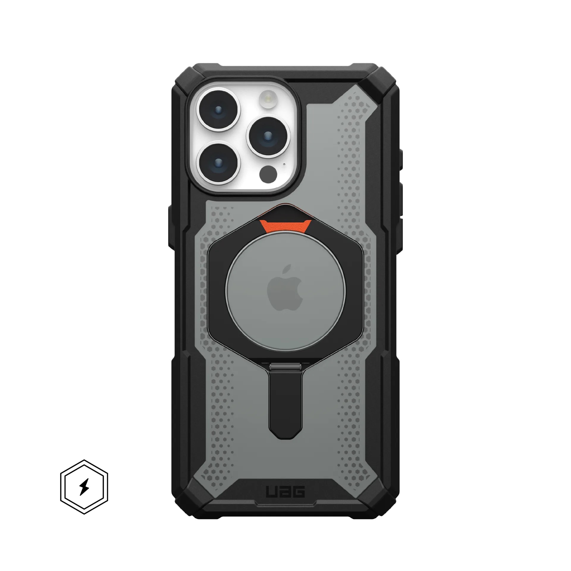 iPhone 15 Pro: UAG XTE MagSafe (Gray/Orange)