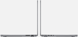 (No.000) MacBook Pro (late-2023) 14" M3 8-C CPU, 10‑C GPU, 8GB /512GB  Space Gray **Nieuw**