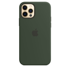 iPhone 12 Pro Max: Liquid Silicone case (Citrus Groen)