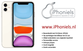 (No.4778) iPhone 11 64GB Wit **A-Grade**