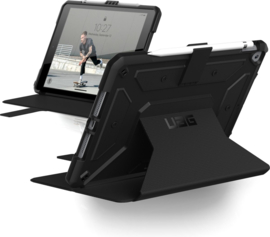 iPad 10.2-Inch: UAG Bookcase Metropolis series (Zwart)