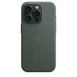 FineWoven case voor iPhone 15 Pro met Magsafe (Evergreen)
