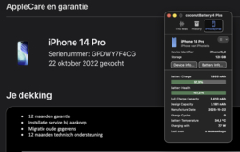 (No.6762) iPhone 14 Pro 128GB Space Black **A-Grade**