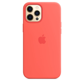 iPhone 12 Pro Max: Liquid Silicone case (Citrusroze)