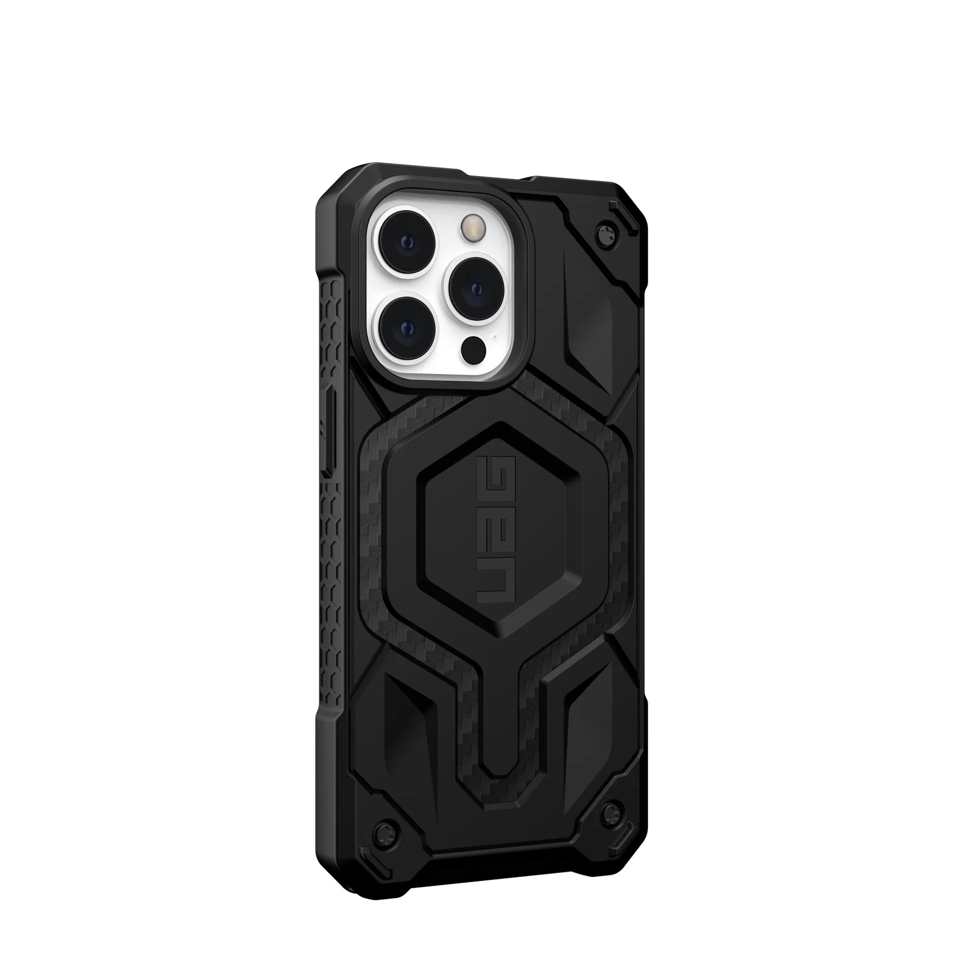 iPhone 13 Pro: UAG Monarch Pro series Carbon with Magsafe (black)