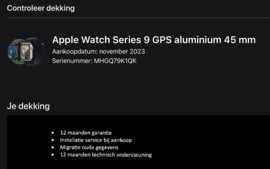 (No.5263) Apple Watch serie 9 45mm Midnight  GPS **A-Grade**