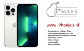 (No.5437) iPhone 13 Pro Max 128GB Zilver **A-Grade**