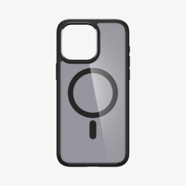 iPhone 15: Spigen Ultra Hybrid case (Mistig zwart)