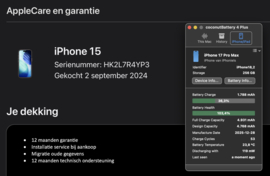 (No.6451) iPhone 15 PINK 128GB  **A-Grade**