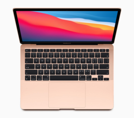 (No.6026) MacBook Air M1-Chip 8/256GB Roze Gold **A/B-Grade**