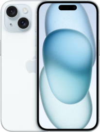 (No.6555) iPhone 15 Blauw 128GB  **B-Grade**