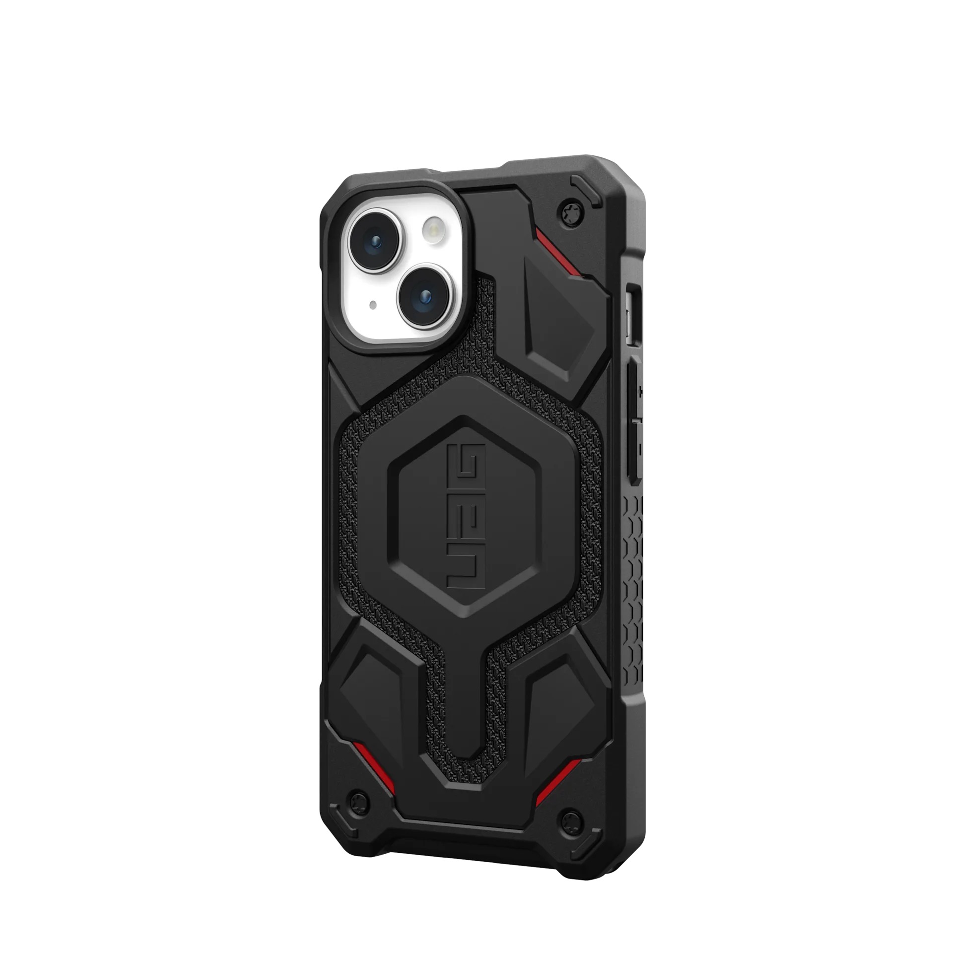 iPhone 15 : UAG Monarch Pro Kevlar met magsafe series (black)