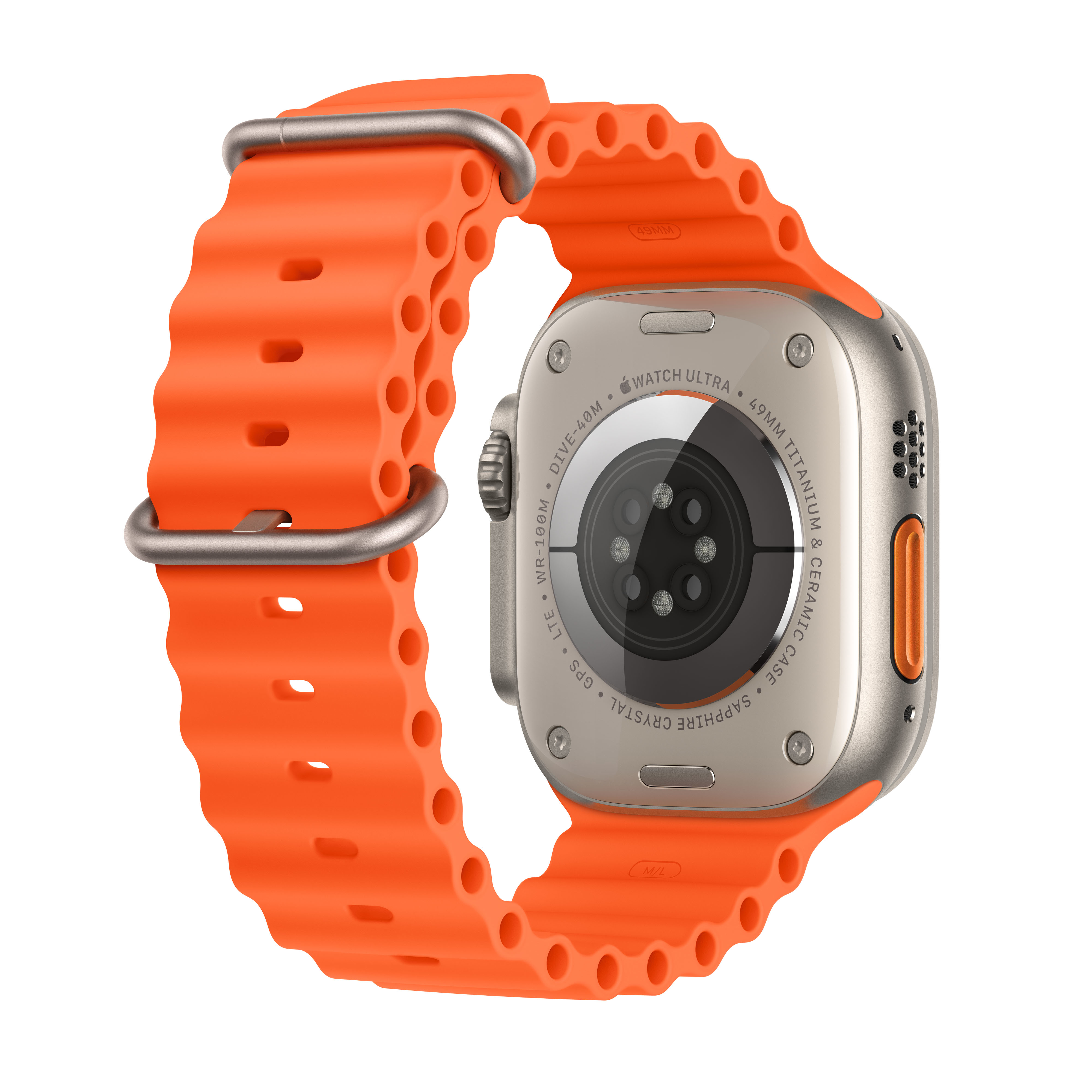 (No.5651) Apple Watch Ultra (2e gen)  Ocean Orange 49mm **A/B-Grade**