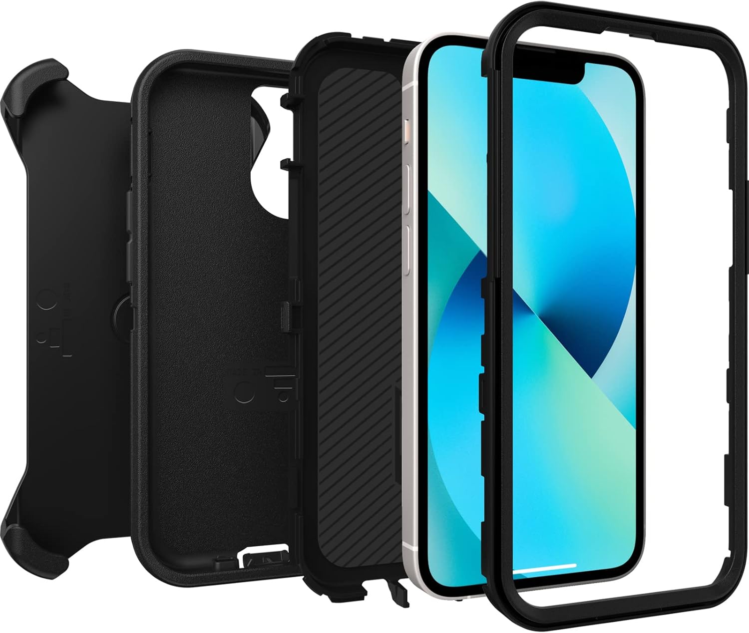 iPhone 12 mini / iPhone 13 Mini: Otterbox Defender (zwart)