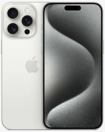 (No.5500) iPhone 15 Pro 128GB White Titanium **A -Grade**