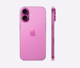 (No.5562) iPhone 16 Pink 128GB  **Nieuw**