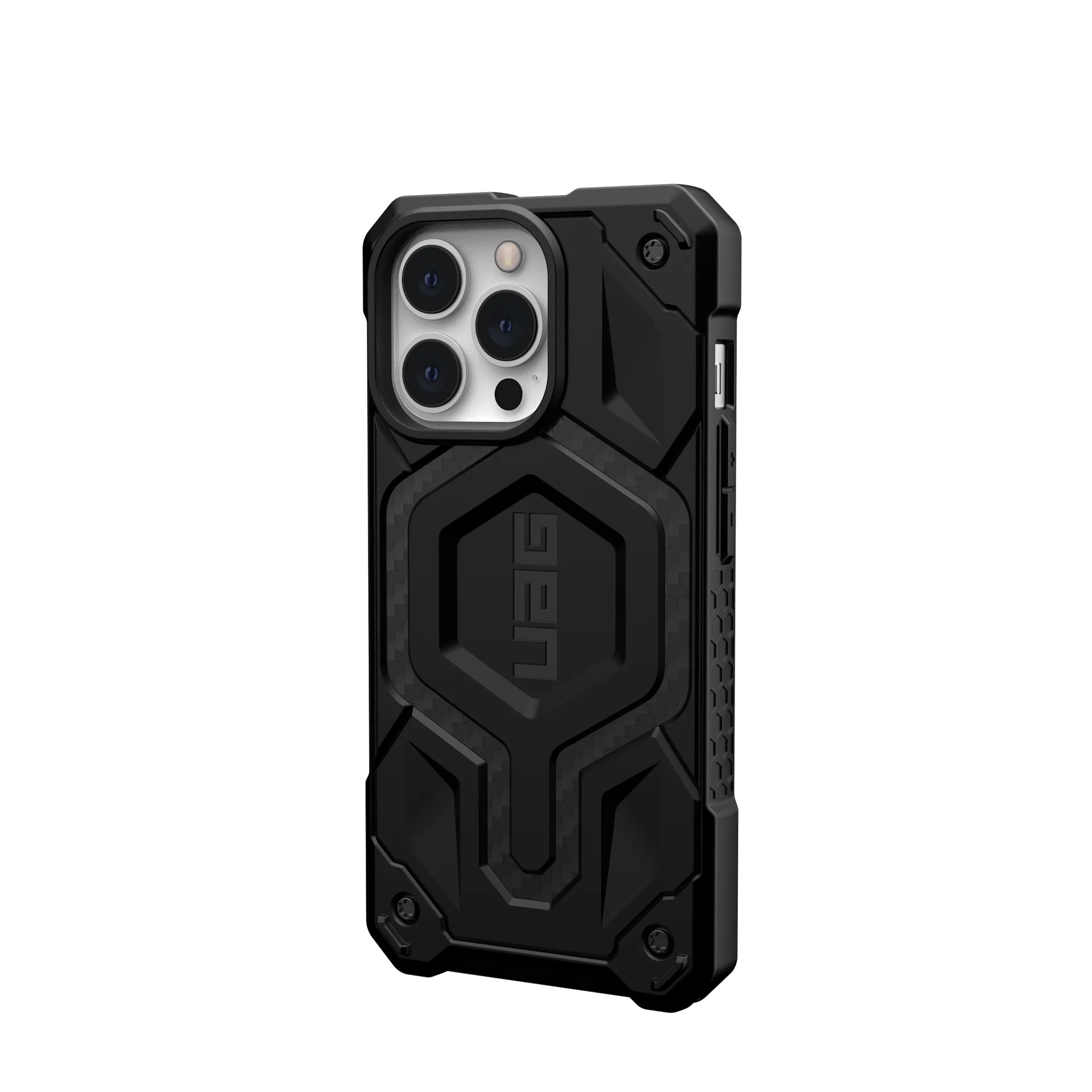 iPhone 13 Pro: UAG Monarch Pro series Carbon with Magsafe (black)