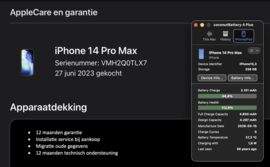 (No.6855) iPhone 14 Pro Max 256GB Goud **A/B-Grade**