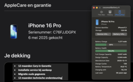 (No.6776) iPhone 16 Pro 128GB Naturel Titanium **A-Grade**