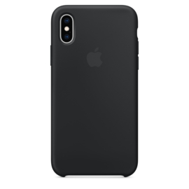 iPhone XR: Liquid Silicone case (Black)