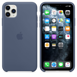 iPhone 11 Pro: Liquid silicone case (Alaskan blauw)