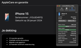 (No.5894) iPhone 15 PINK 128GB  **A-Grade**