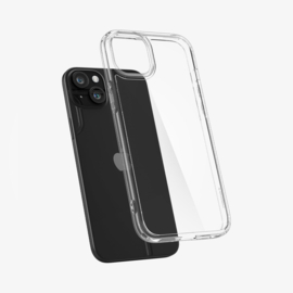 iPhone 15: Spigen Ultra Hybrid case (Clear)