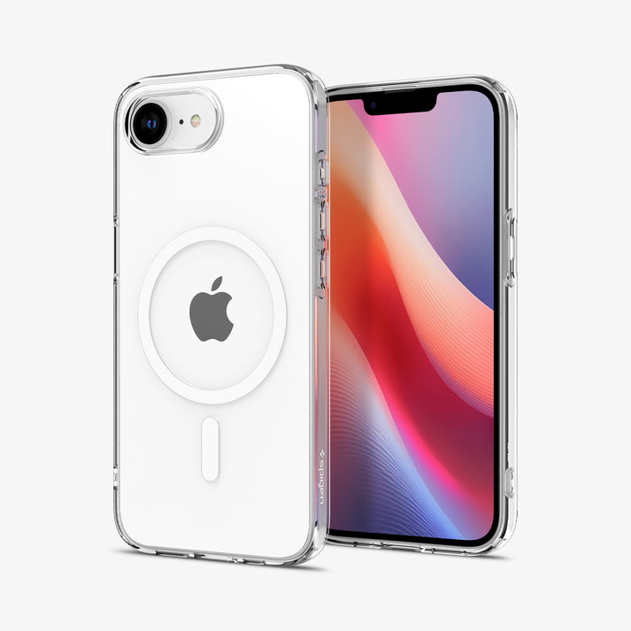 iPhone 16e: Spigen liquid Crystal with Magfit (white)