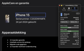 (No.6885) iPhone 15 Pink 128GB  **A-Grade**
