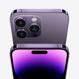 (No.4953) iPhone 14 Pro Max 256GB Deep Purple **A-Grade**
