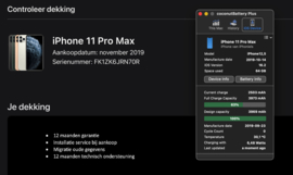 (No.4318) iPhone 11 Pro Max 64GB Space Gray **A-Grade**